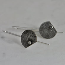 blade earrings in sterling silver photo #1